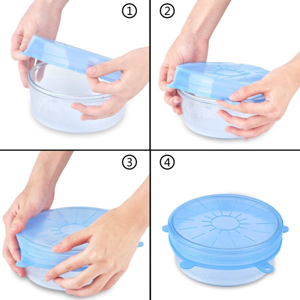 How to Use the Silicone Stretch Lids